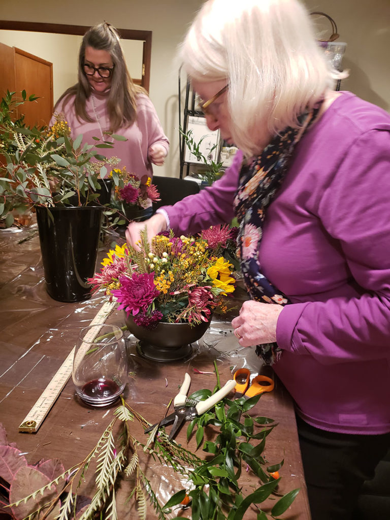 Making a Centerpiece